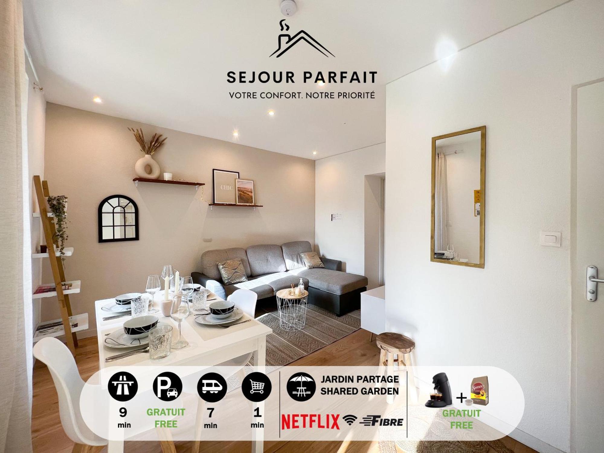 Le Tilleul - Netflix, Jardin Et Fibre Optique Appartement Belfort
